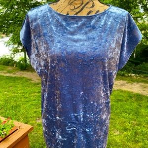 Vince Camuto Crushed Velvet Top